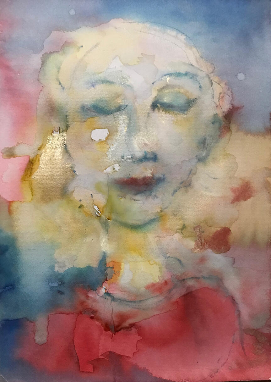 Serie “Metanoia” II Acuarela sobre papel, 2020